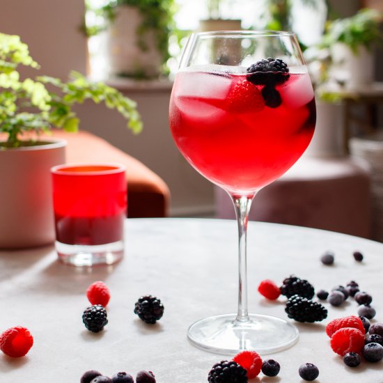 Triple Berry Wine Cooler