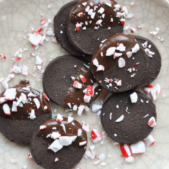 Chocolate Peppermint Cookies