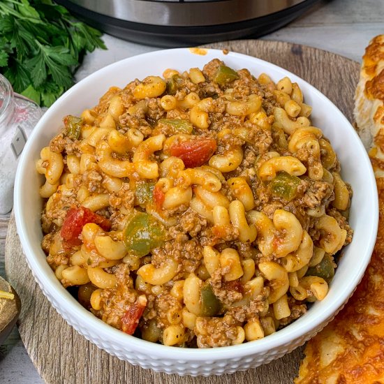 Instant Pot Goulash