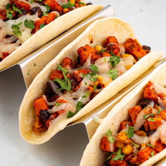 Sweet Potato Black Bean Tacos