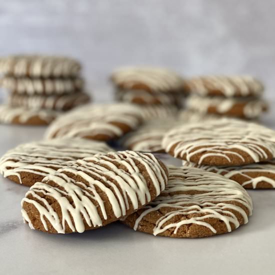 Brown Butter Ginger Cookies