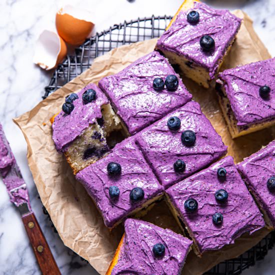 Blueberry Almond Cake