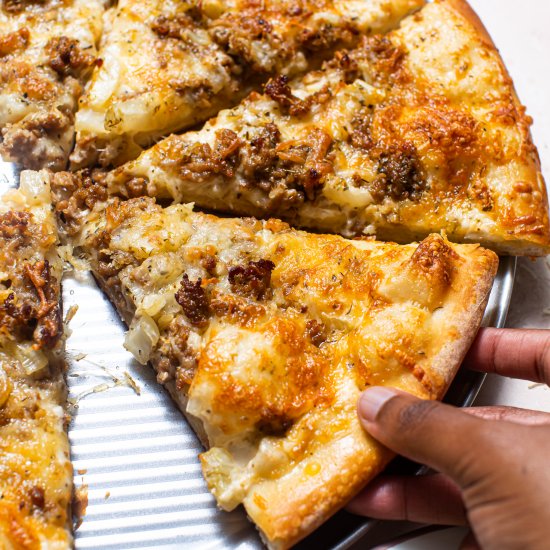 Sausage and Fennel Pizza