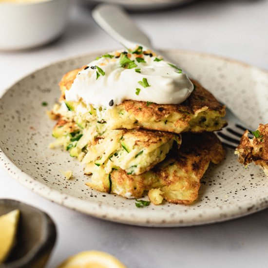 Keto Zucchini Fritters