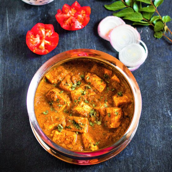 RESTAURANT STYLE ACHARI PANEER