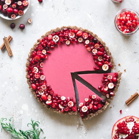 Cranberry Pomegranate Tart