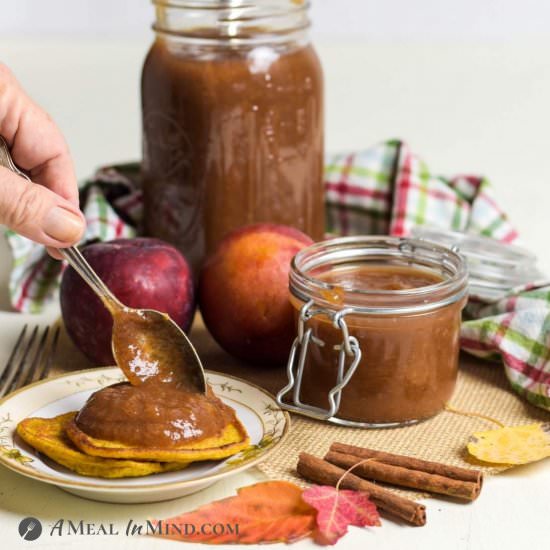 Instant Pot Apple Pluot Butter