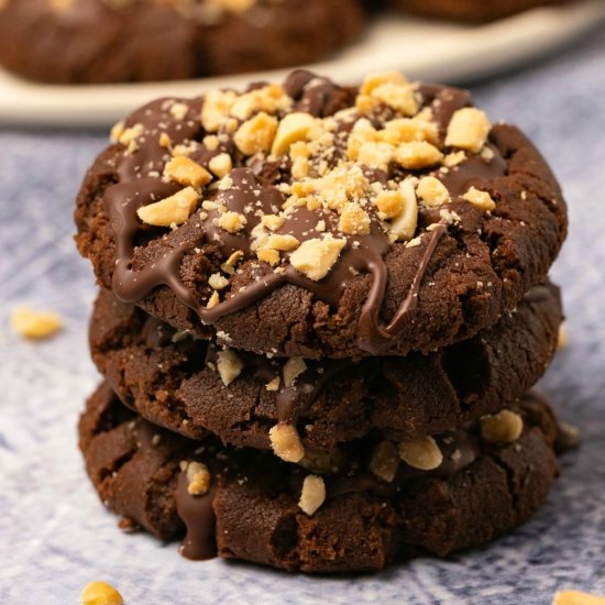 Chocolate Peanut Butter Cookies