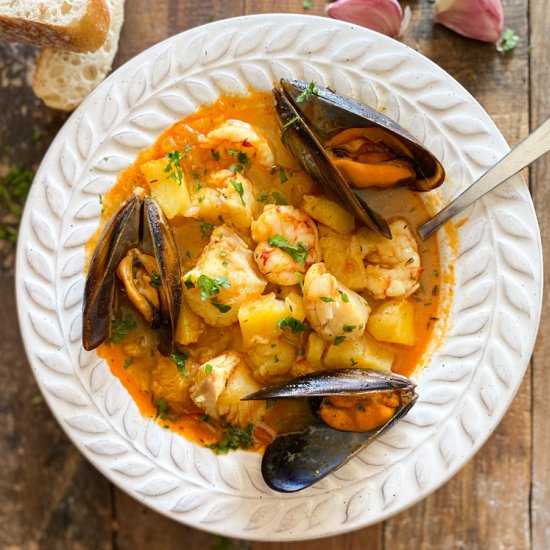 Spanish Seafood Stew