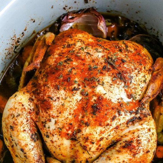 Crockpot Whole Chicken