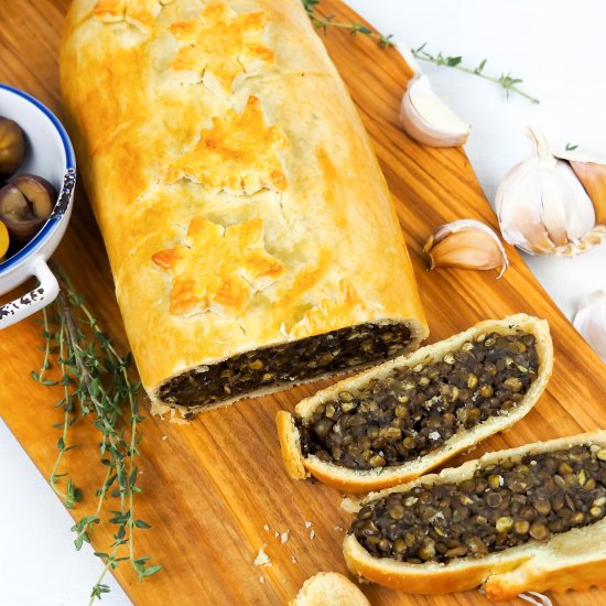 Christmas Dinner Vegan Wellington