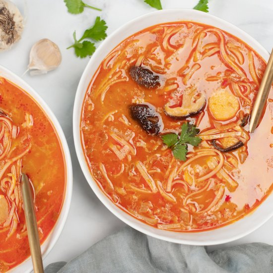 Vegan Thai Coconut Soup