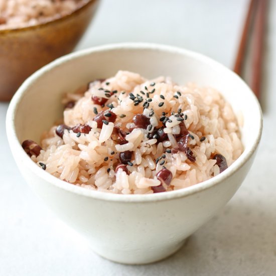 Sekihan(Japanese azuki bean rice)