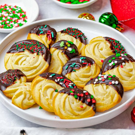 Easy Christmas Butter Cookies