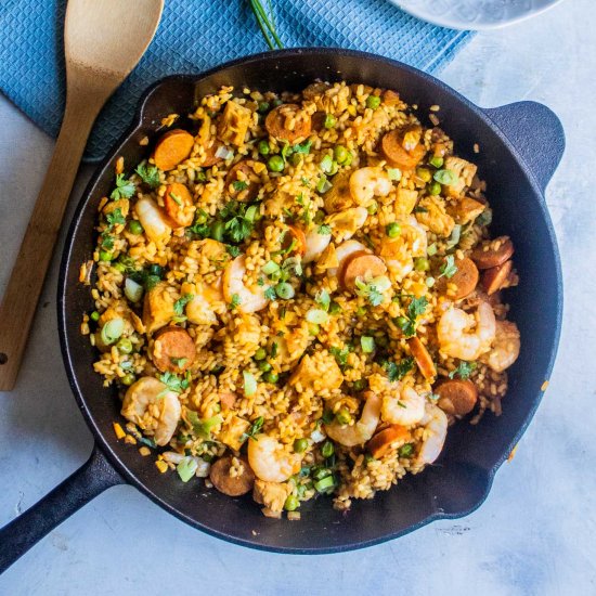 Easy Gluten Free Paella