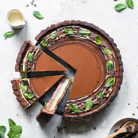 Mint Chocolate Tart