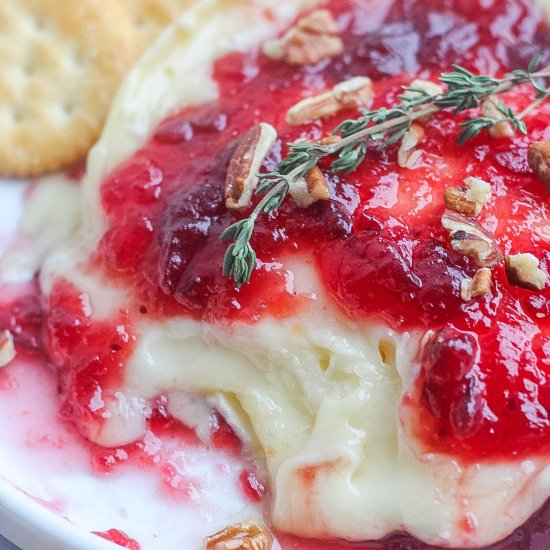 Cranberry Baked Brie