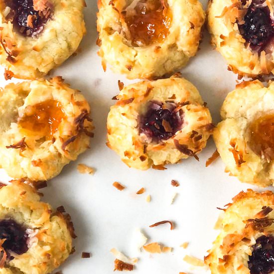 Jam Thumbprint Cookies