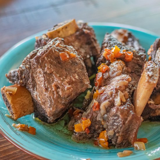 Latin Style Braised Short Ribs