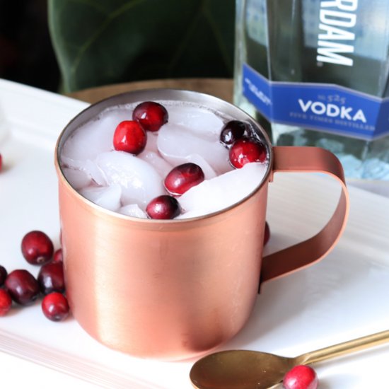 Cranberry Moscow Mule