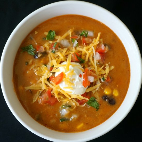 Chicken Enchilada Soup