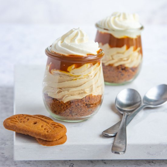 Gingerbread Cheesecake Jars