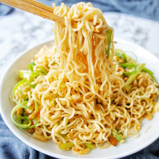 Ginger Scallion Noodles