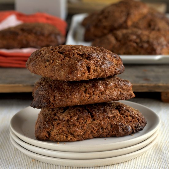 gingerbread scones