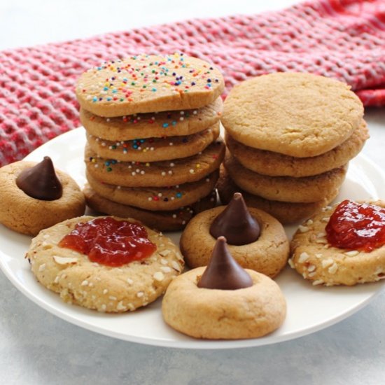 Holiday Cookies 4 Ways