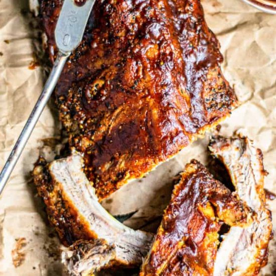 instant pot bbq ribs!