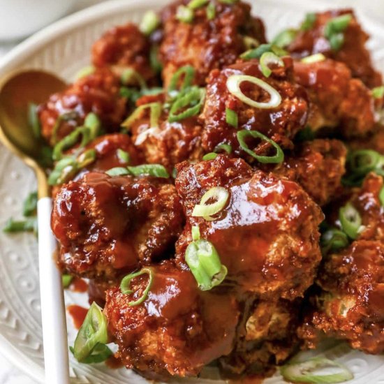 BBQ Cauliflower Wings