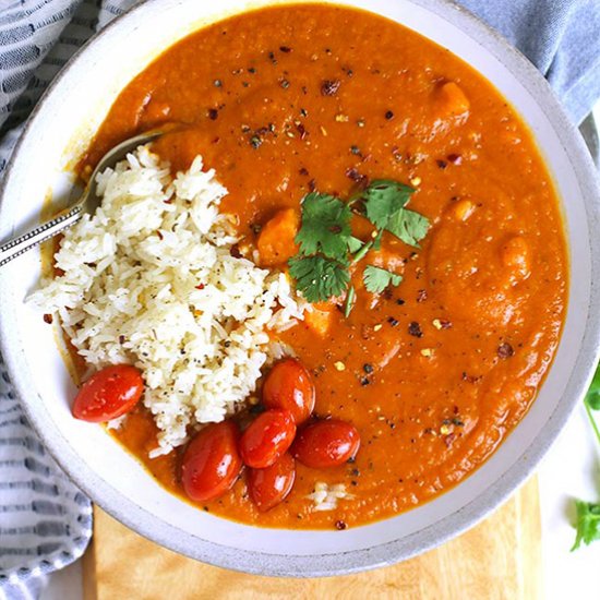 Sweet Potato Curry Soup