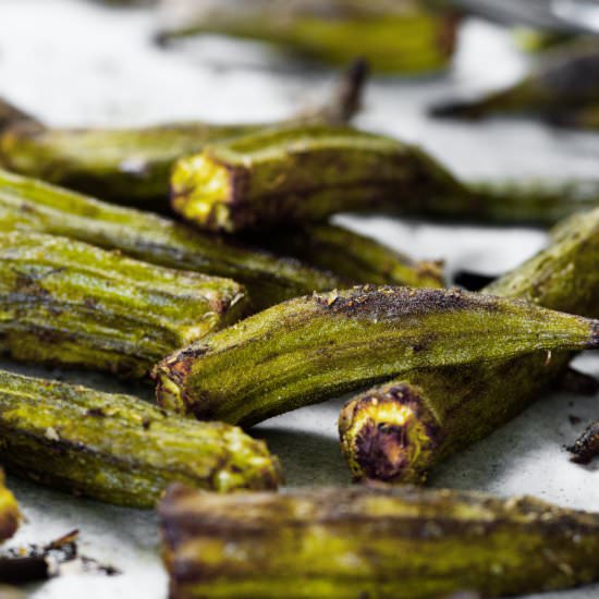 Roasted Okra