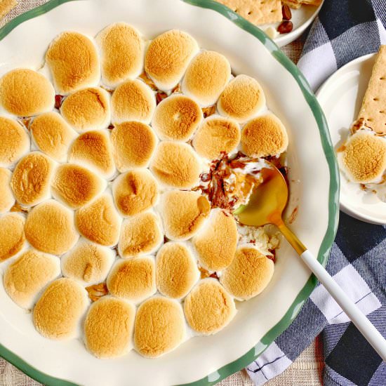 Cookie Butter S’mores Dip