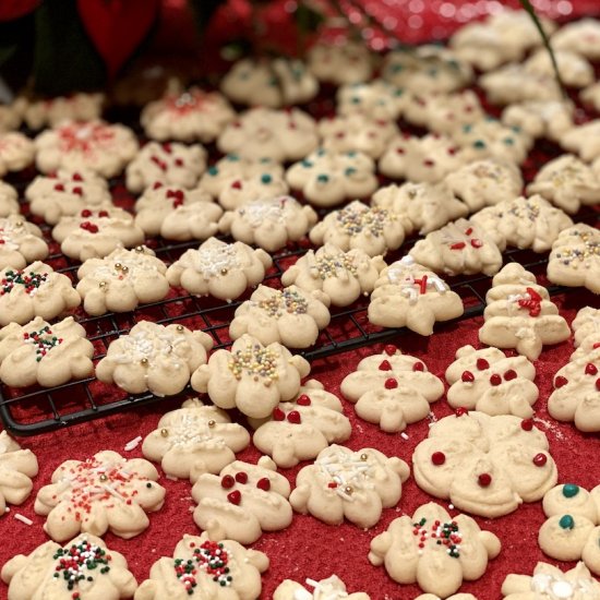 Gf, Vegan Whipped Shortbread