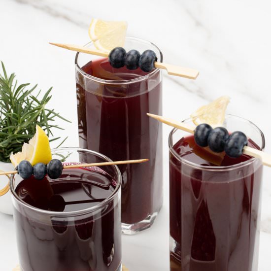 Pomegranate Blueberry Juice Recipe