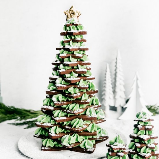 Shortbread Christmas Tree