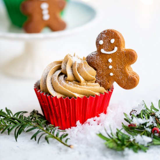 Gingerbread Cupcakes