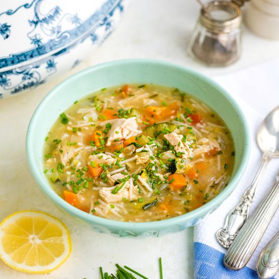 Leftover Turkey Soup