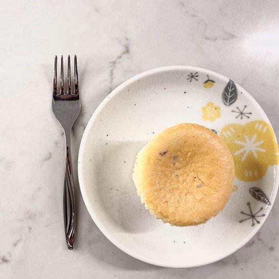 Little lavender Japanese Cheesecake