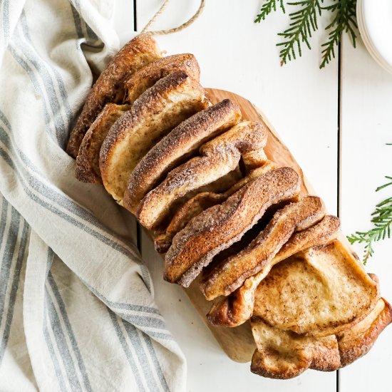 Cinnamon Sugar Pull Apart Bread