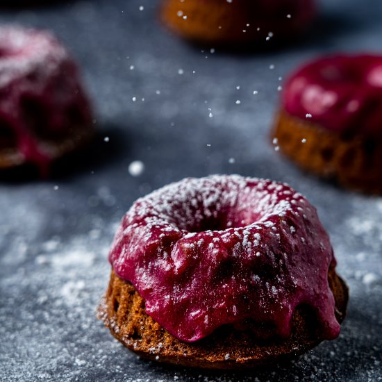 Mini Gingerbread Bundts