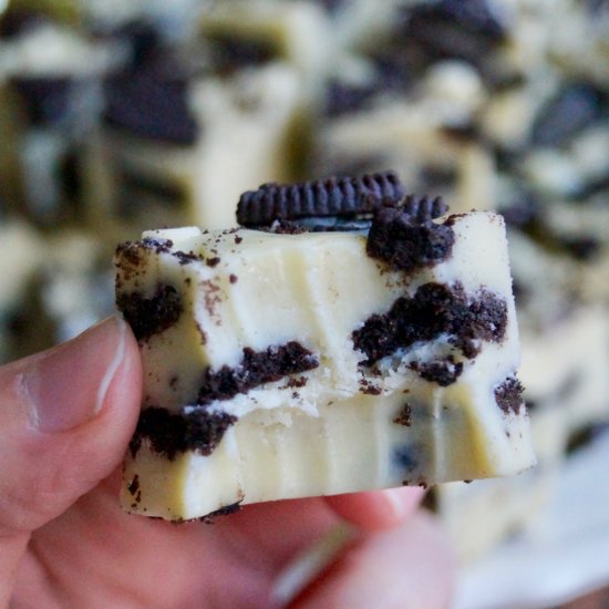 3 ingredient oreo fudge