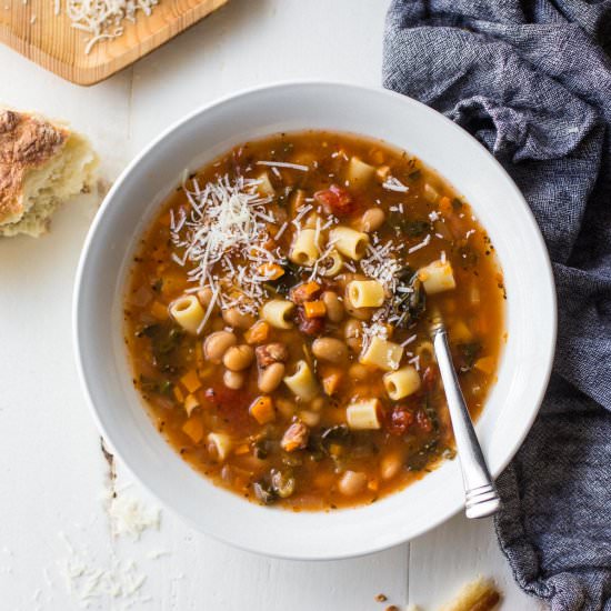 Instant Pot Pasta e Fagioli