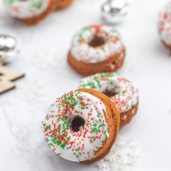 Gingerbread Doughnuts