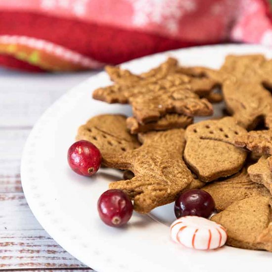 Embossed Gingerbread Cookies