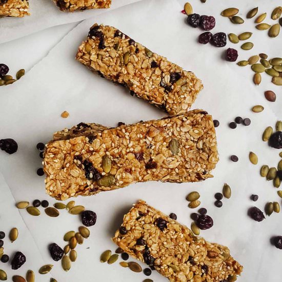 Healthy No-Bake Granola Bars