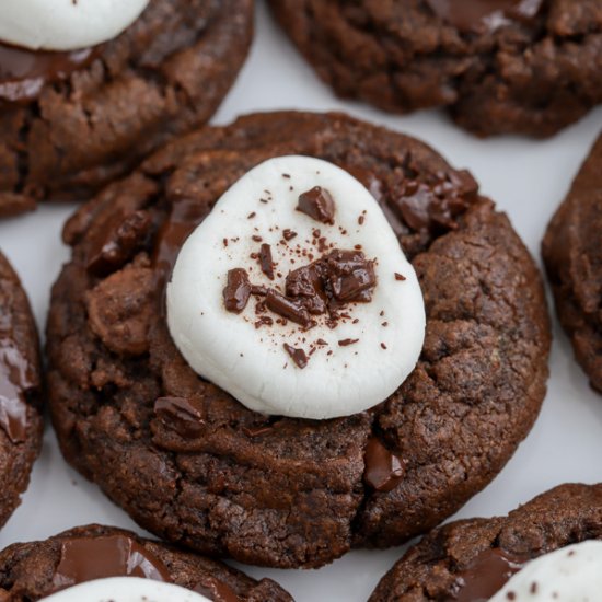 Hot Chocolate Cookies