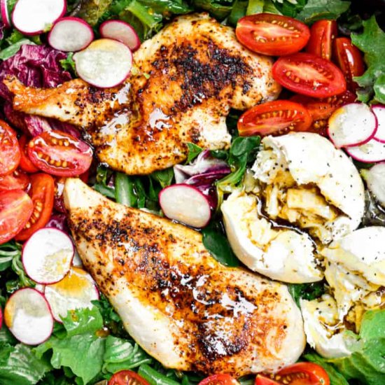 Chicken Burrata Salad!