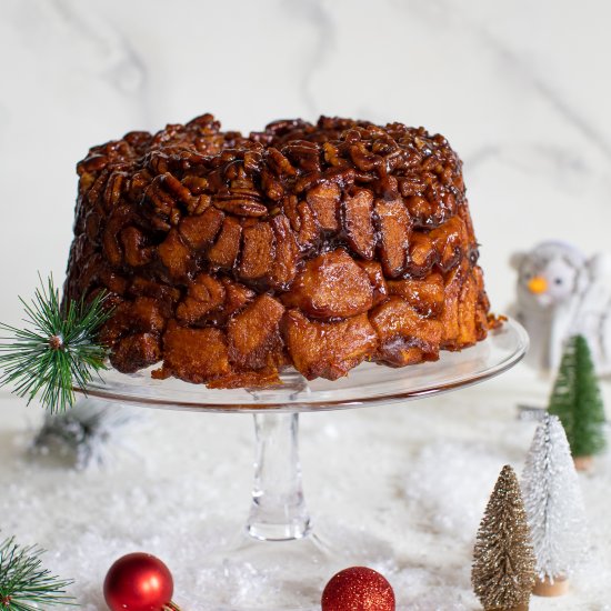 EASY PUMPKIN PECAN PIE MONKEY BREAD